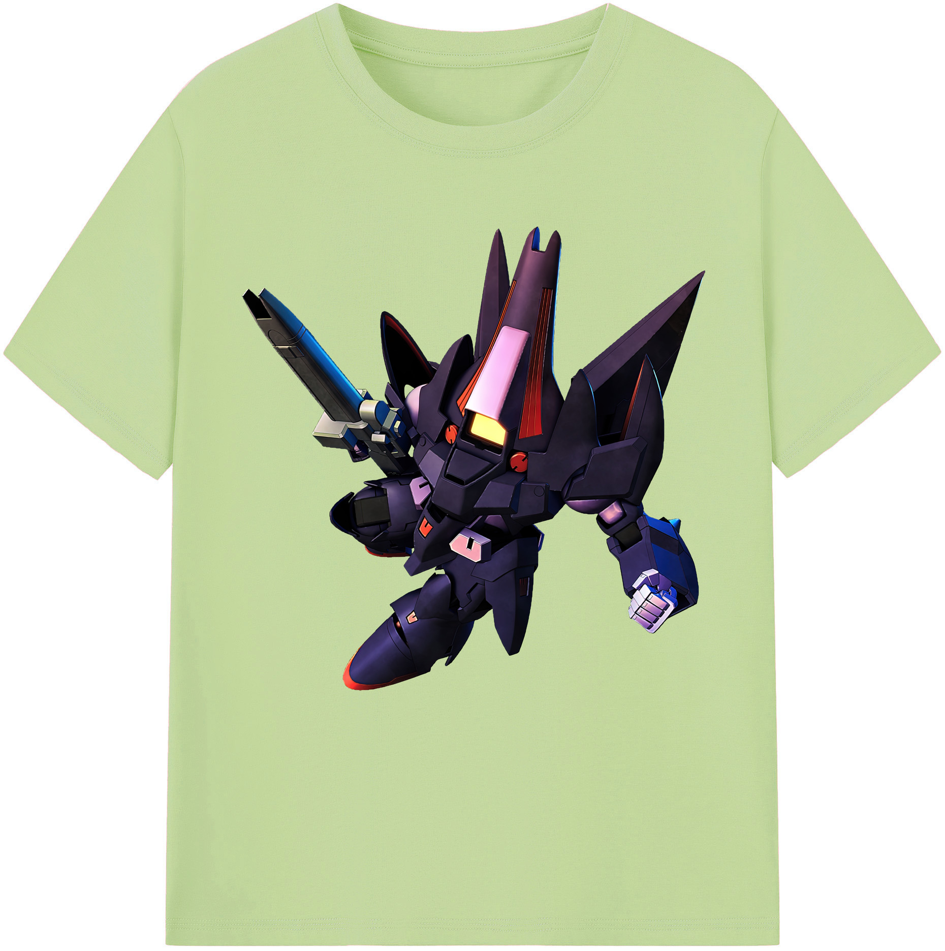 （画像用） 機動戦士ガンダム Mobile Suit Gundam 綿100％半袖Tシャツ（フロントプリント）